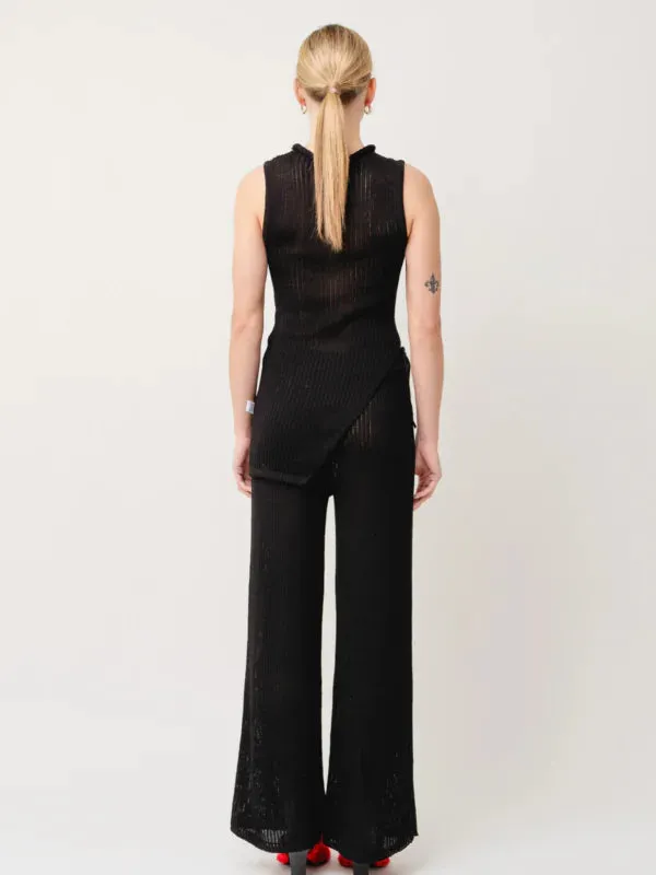 Poale Knitted Top Black